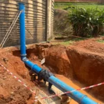 Water supply disrupted in Kansanga as NWSC repairs damaged pipeline EyZVj4jW8AIUND9